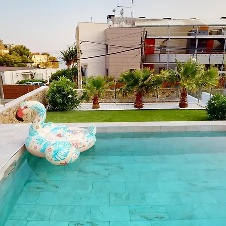 Villa Maison 150m2, Piscine, Roses